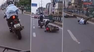 Watch: Delhi Traffic Police Creative Warning to Bikers Attempting Dangerous Stunts Goes Viral; Twitter Post Leaves Netizens Thrilled