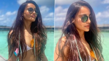 Surbhi Jyoti Gives Us Major Vacay Vibes in Her Latest Holiday Pictures From Maldives! (View Pics)