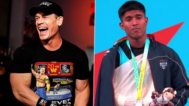 John Cena Posts Picture of Sanket Sargar Following Indian Weightlifter’s Silver Medal Win at CWG 2022