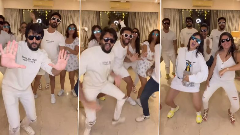 Kala Chashma Viral Dance Fever Grips Jennifer Winget, Genelia D'Souza, Riteish Deshmukh and Their Gang of Friends (Watch Video)