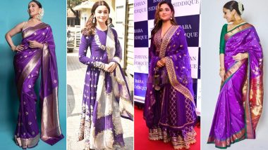 Women's Equality Day 2022: Alia Bhatt, Shraddha Kapoor's Purple Outfits That You Can Wear To Celebrate This Special Day!
