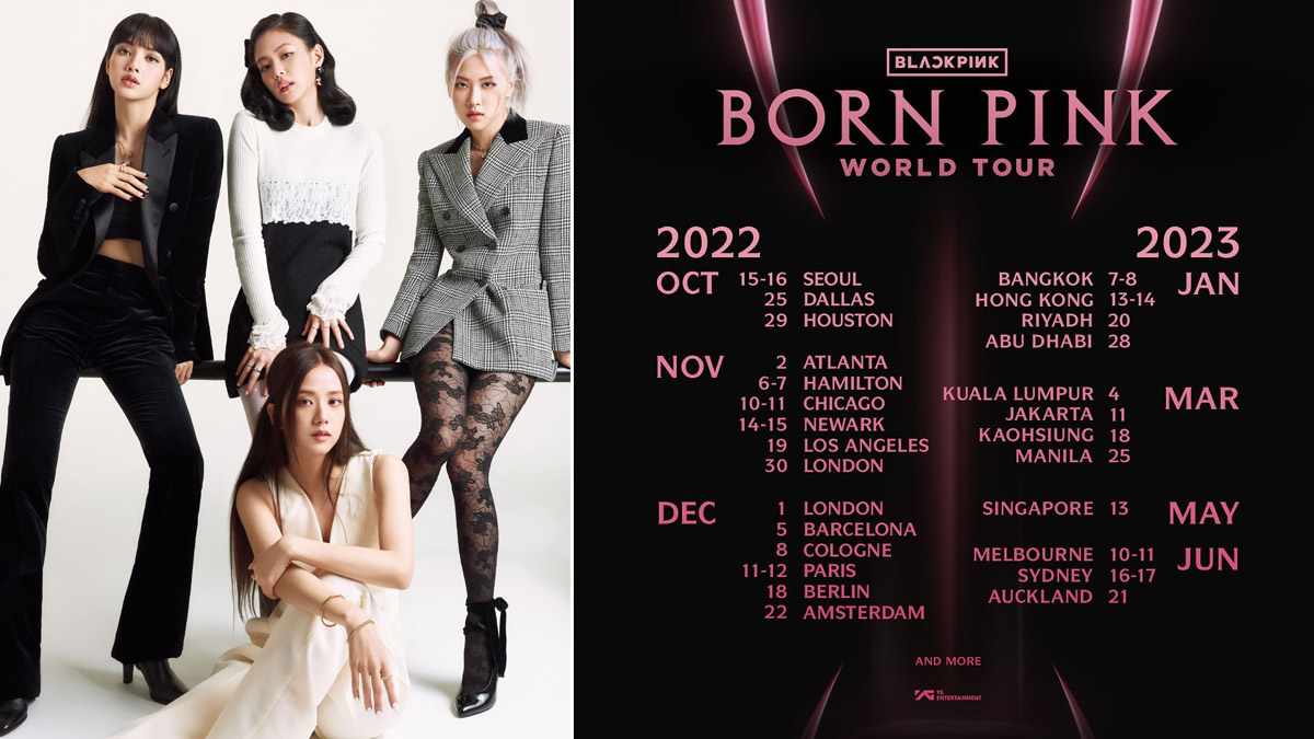 Blackpink Born Pink World Tour 2023: Dates, Location & Upcoming Blackpink Tour