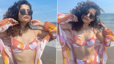 Mithila Palkar Raises the Heat As She Sports a Floral Bikini in These Pics From Her New York Vacation!