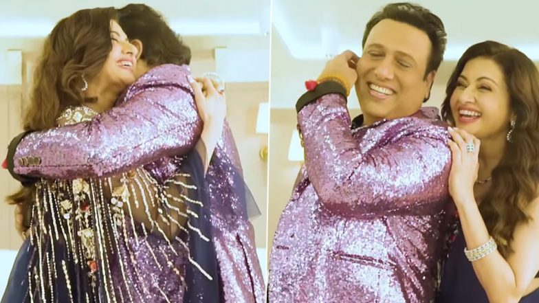 Govinda and Bhagyashree Lip-Sync to the Classic Song ‘Aya Mausam Dosti Ka’ (Watch Video)