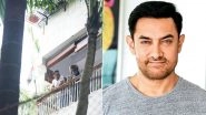 Aamir Khan Joins &lsquo;Har Ghar Tiranga&rsquo; Campaign, Hoists Tricolour at His Mumbai Home To Celebrate the 75th Independence Day