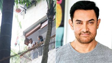 Aamir Khan Joins ‘Har Ghar Tiranga’ Campaign, Hoists Tricolour at His Mumbai Home To Celebrate the 75th Independence Day