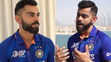 Virat Kohli Opens Up About His Mental Health Struggle in Candid Interview (Watch Video)