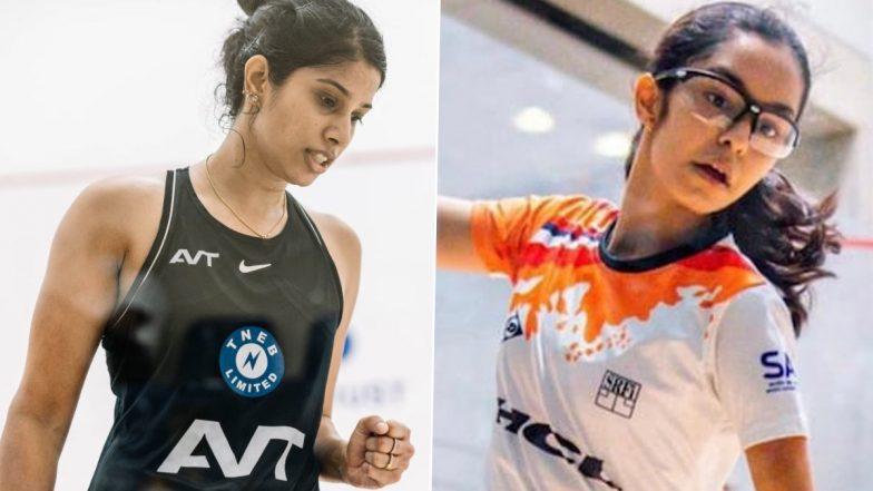 Sunayna Kuruvilla-Anahat Singh at Commonwealth Games 2022, Squash Match Live Streaming Online: Know TV Channels and Telecast Details of Women’s Doubles Event at CWG 2022