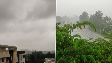 #BangaloreRains Trends on Twitter as Netizens Share Videos and Images of the City's August Showers!