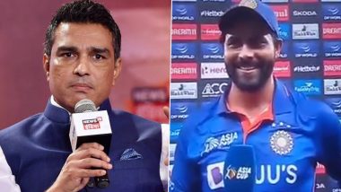 Sanjay Manjrekar to Ravindra Jadeja ‘You’re Okay to Talk to Me?’ Presenter Asks Indian Cricketer After India vs Pakistan Asia Cup 2022 Clash (Watch Video)
