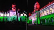 Har Ghar Tiranga Campaign: Iconic Monument of Jammu Mubarak Mandi Lit in Tricolour (See Pics)