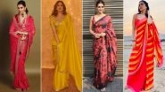Ganesh Chaturthi 2022 Fashion Ideas: Let Deepika Padukone, Shraddha Kapoor's Saree Looks Serve As An Inspiration This Year