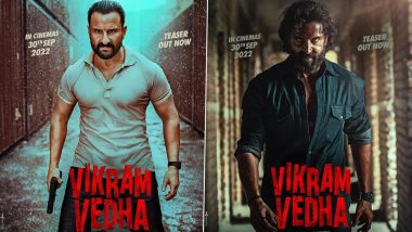 Vikram Vedha Movie: Review, Cast, Plot, Trailer, Release Date – All You Need to Know About Hrithik Roshan and Saif Ali Khan's Film