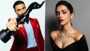 Deepika Padukone Says Hubby Ranveer Singh Is &lsquo;Simply the Best&rsquo; as He Wins Best Actor for 83 at Filmfare Awards 2022!
