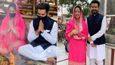 Yami Gautam and Aditya Dhar Perform Puja at Naina Devi Temple in Himachal Pradesh (View Pics)