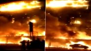 Gujarat Fire: Blaze Erupts at Hotel in Jamnagar, 5 Fire Tenders Rush To Spot