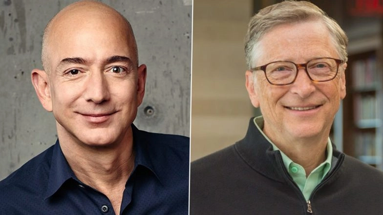 Amazon Founder Jeff Bezos and Microsoft Co-Founder Bill Gates Funding