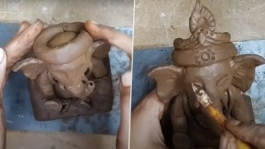Ganesh Chaturthi 2022 DIY Eco-Friendly Ganesh Idols: From Paper to Soil, Use These Biodegradable Items To Make Ganpati Murti at Home for Ganeshotsav
