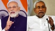 Bihar CM Nitish Kumar To Skip &lsquo;Namami Gange&rsquo; Event Chaired by PM Narendra Modi in Kolkata on December 30