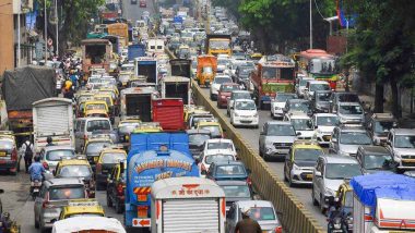 Mumbai Traffic Update: Commuters Complain of Slow Vehicular Movement on Western Express Highway Due to Pre-Scheduled VVIP Visit