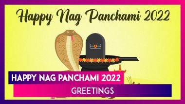 Nag Panchami 2022 Wishes: Celebrate the Festival of Snakes by Sending HD Images, Messages & Quotes