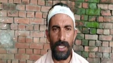 Uttar Pradesh Shocker: Man Carries 9-Year-Old Son’s Body on Shoulders Amid Heavy Rains in Prayagraj; Video Goes Viral (Watch Video)