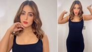 Hina Khan Looks Gorgeous in Black Bodycon Dress and Bold Make-Up As She Imitates &lsquo;Poo&rsquo; From K3G in Her Recent Instagram Reel