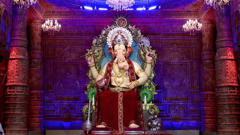 Lalbaugcha Raja 2022 Day 2, September 1, Mukh Darshan Live Streaming Online: Watch Live Telecast of Aarti From Mumbai’s Famous Lalbaugcha Raja Sarvajanik Ganeshotsav Mandal