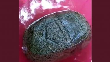 Uttar Pradesh: Stone With ‘Ram’ Inscribed on It Found Floating in Isan River