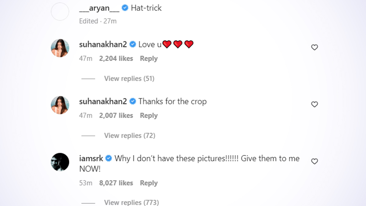 Aryan Khan Posts Pics With Siblings Suhana and Abram; Shah Rukh Khan's ...