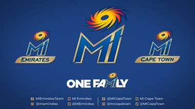Mumbai Indians Goes Global As Owners Unveil Names of Franchises in UAE, SA T20 Leagues