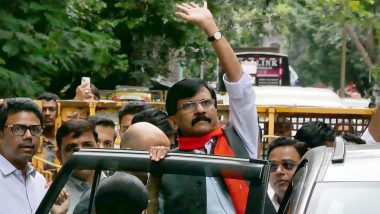 Patra Chawl Scam Case: Mumbai Court Extends Shiv Sena MP Sanjay Raut's Judicial Custody Till September 5