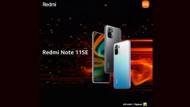 Redmi Note 11SE India Launch Set for August 26, 2022; Flipkart Availability Confirmed