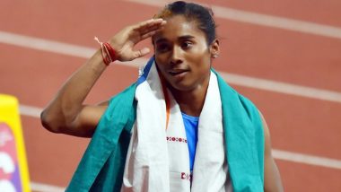 CWG 2022: Hima Das Advances to Women's 200 M Semifinal After Top Spot Finish in Heat