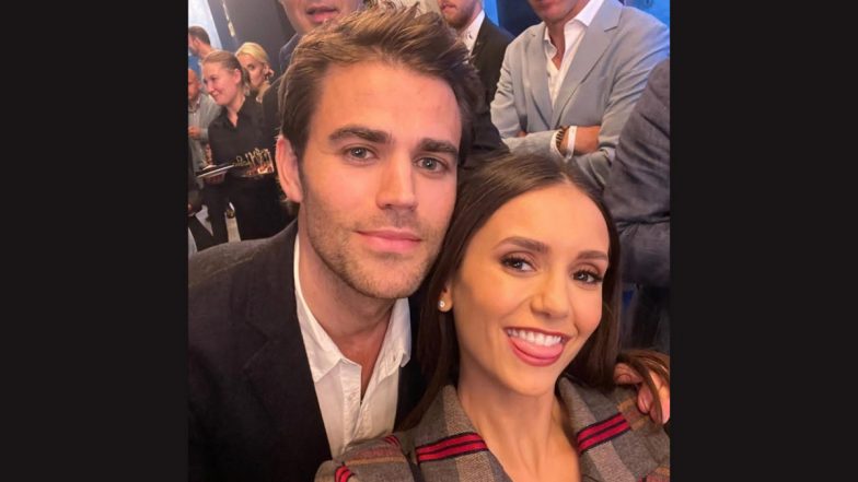 The Vampire Diaries Stars Paul Wesley and Nina Dobrev Pose Together for a Reunion Selfie (View Pic)