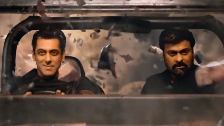 Godfather Teaser: Photoshopped or Bad VFX? Twitterati Cringes Over This Still of Chiranjeevi and Salman Khan From the Promo