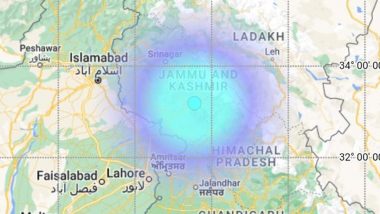 Earthquake in Jammu and Kashmir: Quake of Magnitude 4.1 Occurs Near Katra