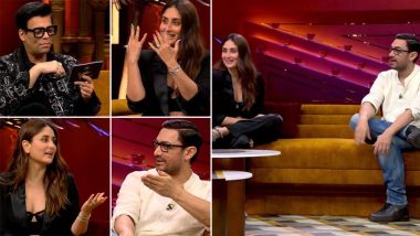 Koffee With Karan Season 7: Netizens Give Out Strong Reactions on Kareena Kapoor Khan and Aamir Khan’s Episode on the Show!