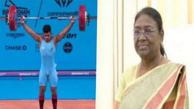 CWG 2022: President Droupadi Murmu Lauds Achinta Sheuli Over His Gold Medal Lift