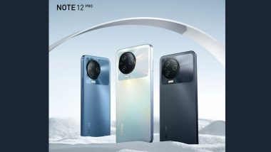 Infinix Note 12 Pro 4G India Launch Set for August 26, 2022