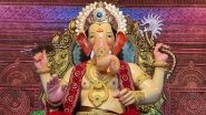 Lalbaugcha Raja 2022 Day 1, August 31, Mukh Darshan Live Streaming Online: Watch Live Telecast of Aarti From Mumbai&rsquo;s Famous Lalbaugcha Raja Sarvajanik Ganeshotsav Mandal