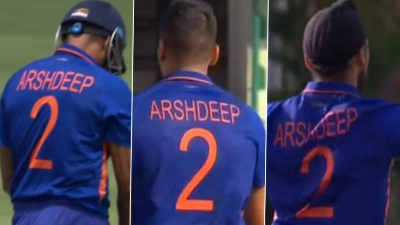 Suryakumar Yadav, Avesh Khan Wear Arshdeep Singh’s Jersey During IND vs WI 2nd T20I