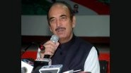 Assembly Elections 2022: Only Congress Can Challenge BJP in Gujarat, Himachal Pradesh Polls; AAP Incapable, Says Ghulam Nabi Azad