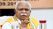 Har Ghar Tiranga Campaign: No One Can Force Ration Card Holders To Buy National Flag, Says Haryana CM Manohar Lal Khattar