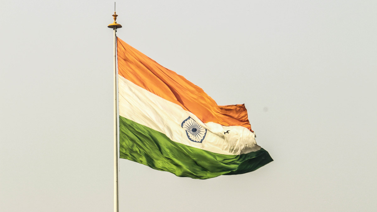 folding tiranga