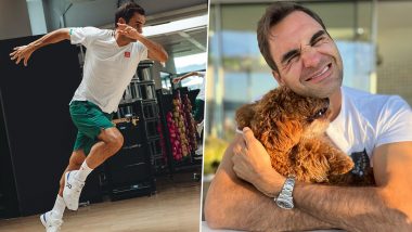 Roger Federer Returns to Training, Shares Snaps of His ‘Fun Summer’ on Instagram (See Pics)