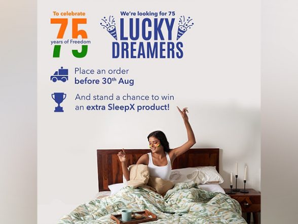 Business News | SleepX Announces an Array of Offers to Celebrate 75th Year of Independence Day with Its Consumers - Vimarsana News