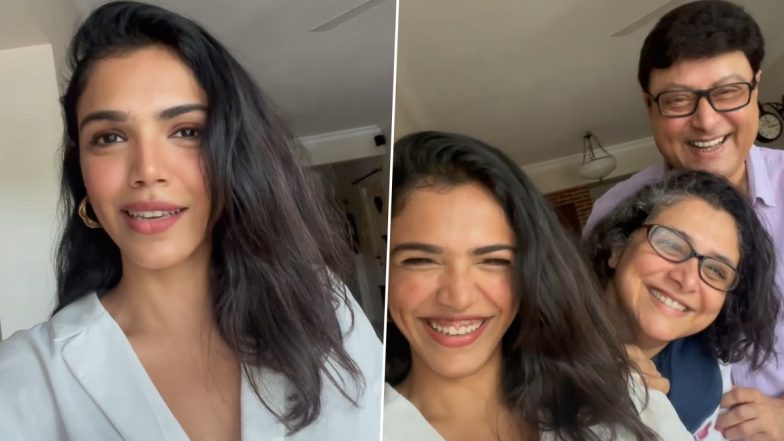 Shriya Pilgaonkar Sings ‘Bade Acche Lagte Hai’ To Wish Parents, Sachin and Supriya Pilgaonkar, on Their Birthdays (Watch Video)