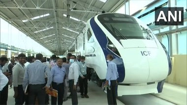 India News | Ashwini Vaishnaw Inspects New Vande Bharat Train at Integral Coach Factory in Chennai