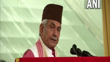 India News | I-Day Celebrations: Manoj Sinha Aims to Make J-K Free of Corruption, Illegal Drugs